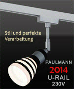 URail Schienensysteme 230V NEUHEIT 2014 - Wohlfühllicht und Energie-Effizienz für jeden Wohnraum. Das elegante, zierliche U-Rail Schienensystem wird durch unterschiedliche Designs allen Beleuchtungsansprüchen gerecht URail Schienensysteme 230V NEUHEIT 2014 - Wohlfühllicht und Energie-Effizienz für jeden Wohnraum. Das elegante, zierliche U-Rail Schienensystem wird durch unterschiedliche Designs allen Beleuchtungsansprüchen gerecht