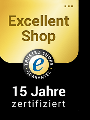 15 Jahre Trusted Shops zertifiziert ist eine besondere Auszeichnung