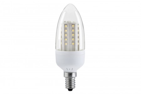 LED Kerze 3W E14 Klar Warmwei� 200lm