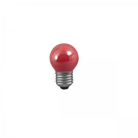 Tropfenlampe 25W E27 70mm 45mm Rot
