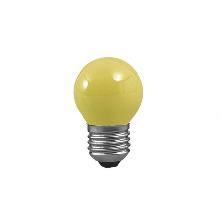 Tropfenlampe 25W E27 70mm 45mm Gelb