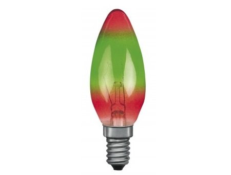 Kerzenlampe 25W E14 97mm 35mm Multicolor
