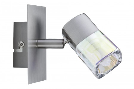 Spotlights Hoya 40W G9 Nickel satiniert/Glas dichroic 230V
