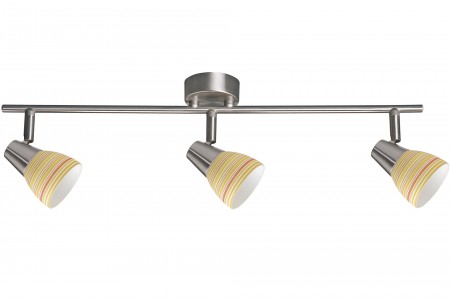 Spotlights Maranta 3x40W G9 Nickel satiniert/Orange 230V