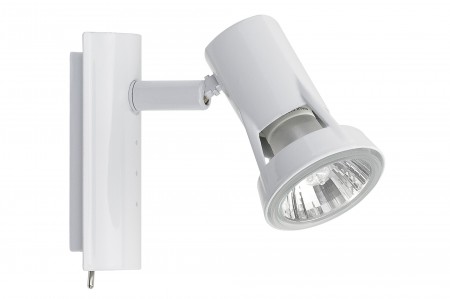 Spotlights Teja Balken 50W GU10 Wei� 230V Alu/Glas