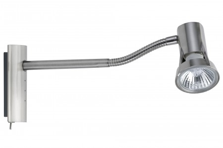 Spotlights Teja Flex Balken 50W GU10 Wei� 230V Nickel / Satiniert