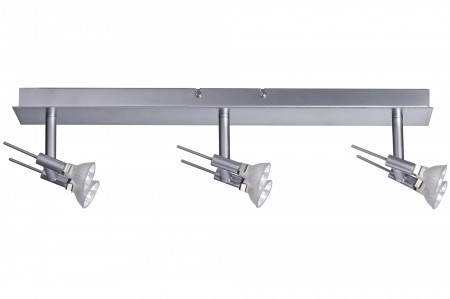 Spotlights Ginger Balken 3x(2x20W) GU4 Chrom matt 230/12V