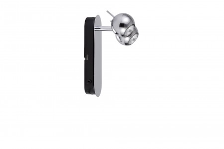 Spotlights Sphere Balken 1x(2x20W) GU4 Chrom 230/12V 60VA Metall
