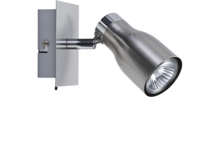 Spotlights Tinka Balken 1x50W GU10 Nickel geb�rstet 230V Metall