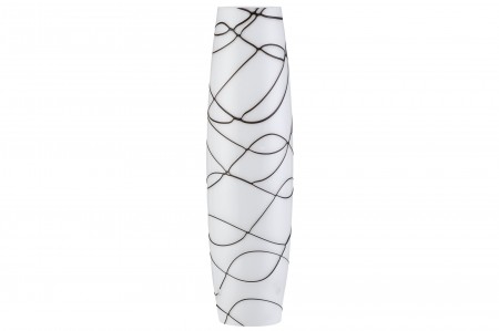 Deco Lampenschirm Light&Easy DESIGN Glas Arazzo Opal/Braun