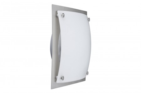 WallCeiling Buttino 1x20W E27 300mm Wei� 230V Eisen geb�rstet