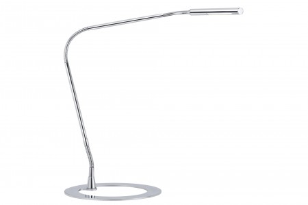 Tischleuchte Plaza 1x3W LED 700 mA Chrom 230/12V Metall
