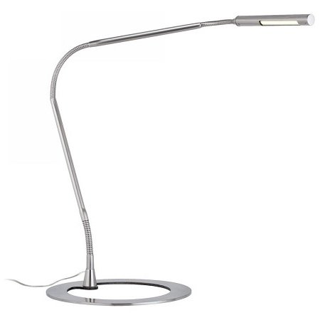 Tischleuchte Plaza 1x3W LED 700 mA Eisen geb�rstet 230/12V Metall