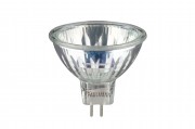 Halogen KLS 20W GU5,3 12V 51mm Silber - Abmessungen und Daten:   Best�ckung: 	1x 20...
