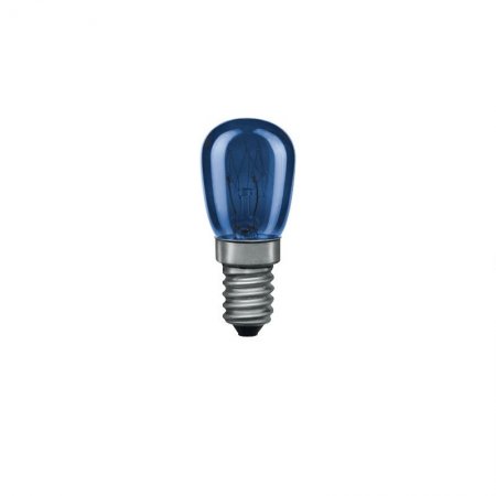 Birnenl. TV 15W E14 60mm 25mm TV - Blau