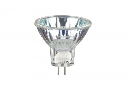 Halogen Reflektor Akzent flood 30� 2x20W GU4 12V 35mm Silber