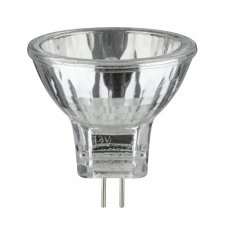 Halogen Reflektor Security flood 30� 2x20W GU4 12V 35mm Silber - Abmessungen und Daten:   Best�ckung: 	2x 20...