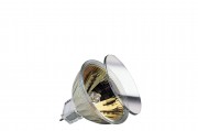Halogen KLS 50W GU5,3 12V 51mm Gold - Abmessungen und Daten:   Best�ckung: 	1x 50...