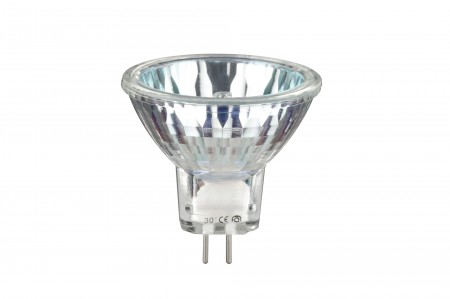 Halogen KLS flood 30� 2x 20W GU4 12V 35mm Silber
