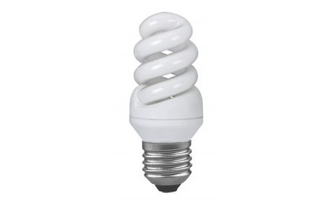 ESL Spirale 7W E27 Warmwei�