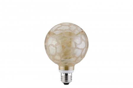 ESL Globe 100 10W E27 Krokoeis gold