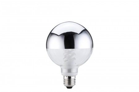 ESL Globe 100 10W E27 Kopfspiegel Silber