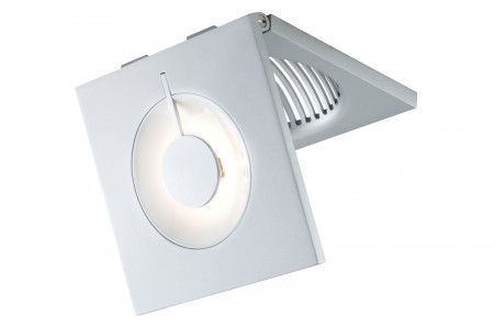Premium EBL Score LED kippbar 90� 1x13W 3000K 230V/700mA 130x130mm Alu/Alu