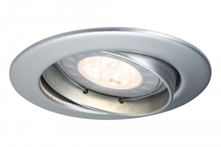 Premium EBL Set schwenkbar LED 3x3,5W 3000K 230V GU10 51mm Chrom matt/Alu Zink