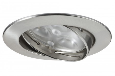 Premium EBL Set Power Flood LED 5x3W 15VA 230V 83mm Eisen geb./Alu Zink