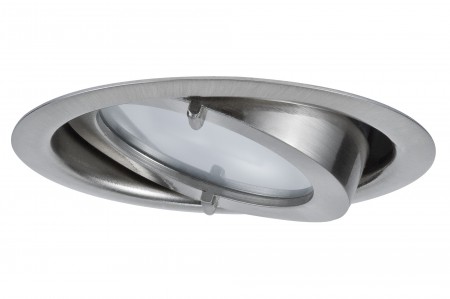 Paulmann M�bel EBL Dress schwenkbar max.20W 12V G4 70mm Eisen geb�rstet/Alu