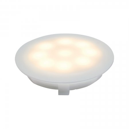 Profi EBL UpDownlight LED 3000K 1W 12V 45mm Satin/Kunststoff