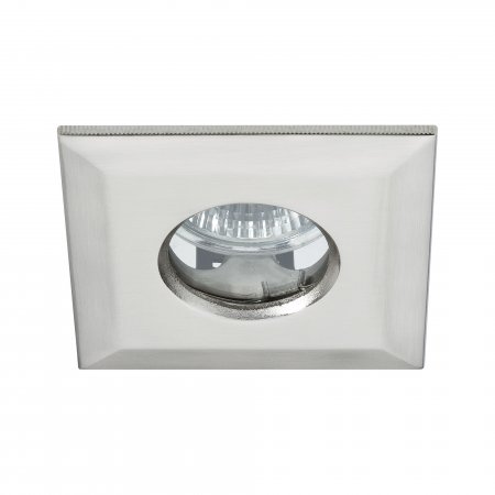 Paulmann Profi EBL Quadro starr IP65 max.35W 12V GU5,3 51mm Eisen geb�rstet/Alu Zink