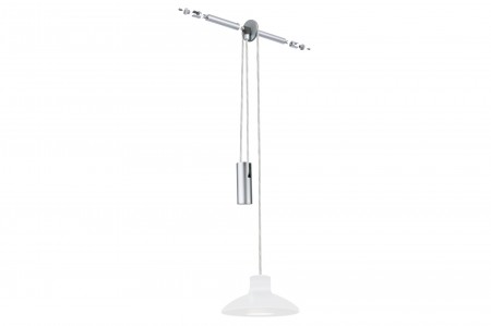 Wi & Ra System CombiEasy Pendel Pepper 1x35W GU5,3 Chrom matt/Opal 12V Metall/Glas