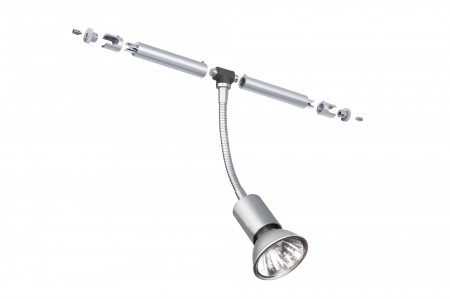 Wi & Ra System CombiEasy Spot Basil 1x20W GU5,3 Chrom matt 12V Metall