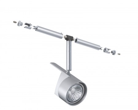 WiRa System CombiEasy Spot EasyPower 1x50W GU5,3 Chrom matt 12V Metall