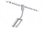WiRa Spot CombiSystems LED Linear 1x6W Chrom matt 230/12V Metall - Wi & Ra     LED...