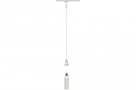 Paulmann U-Rail Blanko inkl. 1x11W Energiesparlampe Wei� 230V