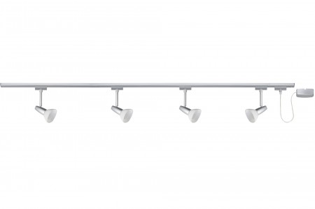 Paulmann U-Rail System Set Barelli 4x40W Chrom matt 230V