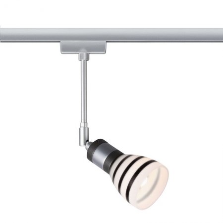 Paulmann U-Rail System Spot Titurel 1x40W Chrom matt/Opal/Schwarz 230V