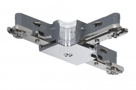 Paulmann U-Rail T-Verbinder 125mm max. 1000W Chrom 230V Metall