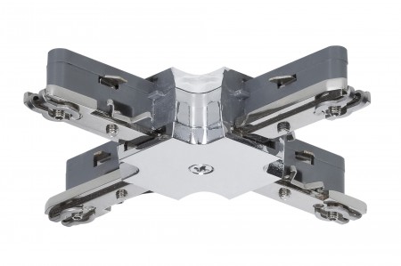  Paulmann U-Rail X-Verbinder 125mm max. 1000W Chrom 230V Metall