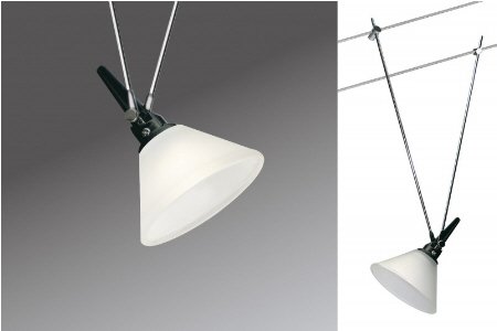 Glas - Seilsystem 12V (Kompl.-Set 5x20W) Paulmann Licht
