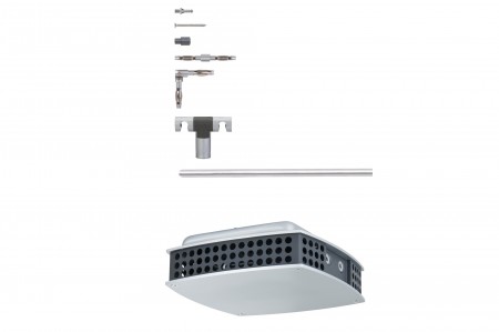 Paulmann Spice Basissystem 210 Chrom matt 230/12V 2x105VA Metall