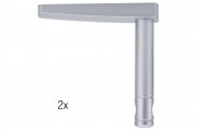 Spice Umlenker/Abh�ngung 1 Paar 85mm Chrom matt Metall - Wire System Light&Easy Spice Umlenker/Abh�ngung   Farbe: ...