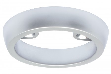 LED Aufbauring Chrom matt