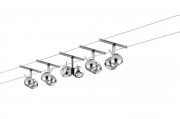 Wire System Sphere 200 5x2x20W GU4 Chrom 230/12V 210VA Metall - Wire System Sphere 200   Farbe:  Chrom...