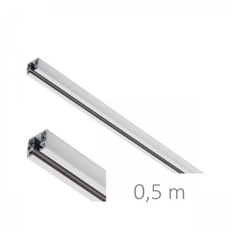 Paulmann U-Rail System Schiene 0,5m Wei� 230V