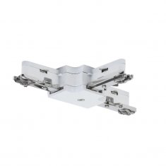 Paulmann U-Rail T-Verbinder 125mm max. 1000W Wei� 230V Metall - U-Rail     T-Verbinder fuer das...