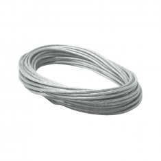 12m Wire System Sicherheits-Spannseil isoliert 4qmm Klar - Wire System Light&Easy Sicherheits-Spannseil   L�nge Produkt (L):...