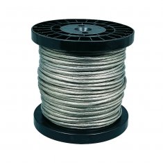 100m Wire System Sicherheits-Spannseil isoliert 4qmm Klar - Wire System Light&Easy Sicherheits-Spannseil   L�nge Produkt (L):...